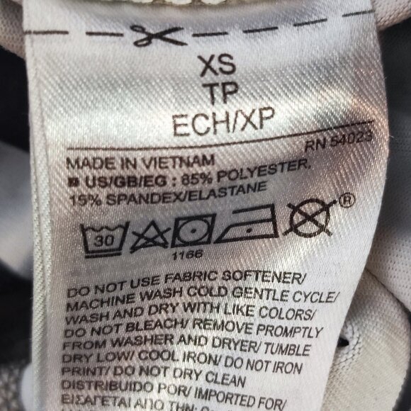 GAP leggings grey geometrical design women's size XS (160/64A) - Picture 6 of 10